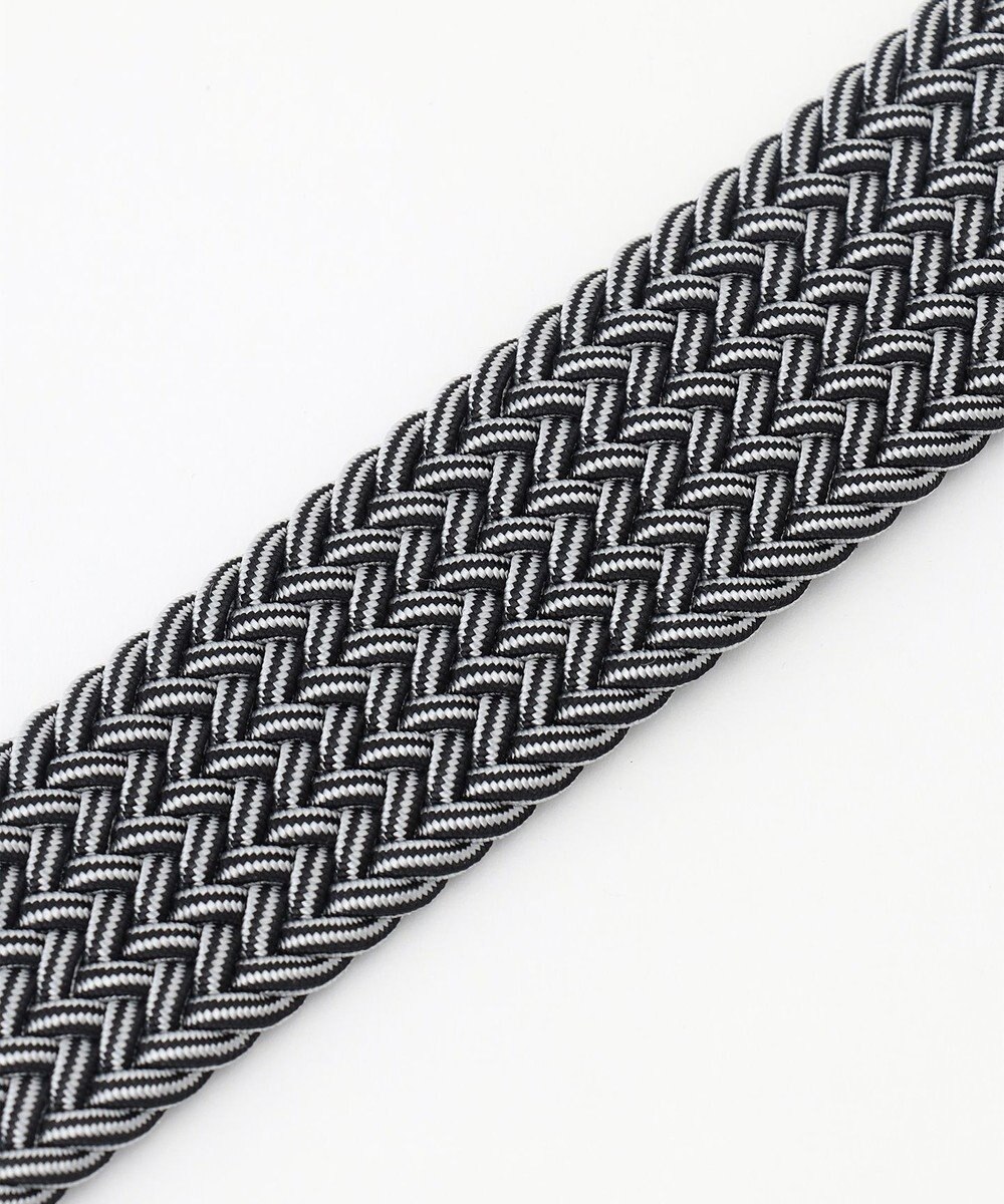 JOSEPH ABBOUD 【イタリア素材・ストレッチ・日本製】ミックスメッシュ ベルト 