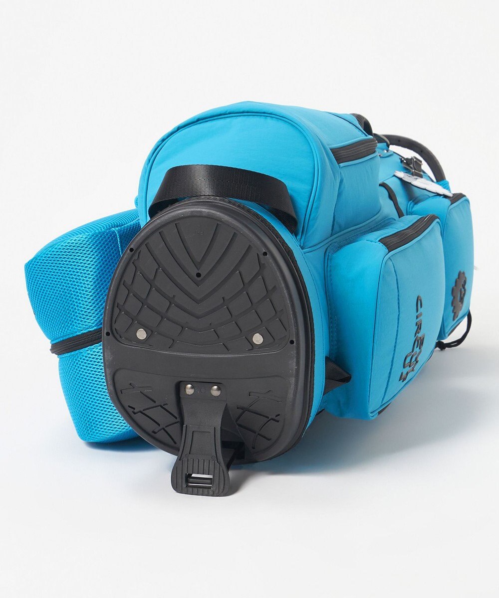 PW CIRCULUS 【UNISEX】デタッチャブル キャディバッグ シボ感のあるナイロンワッシャー素材 