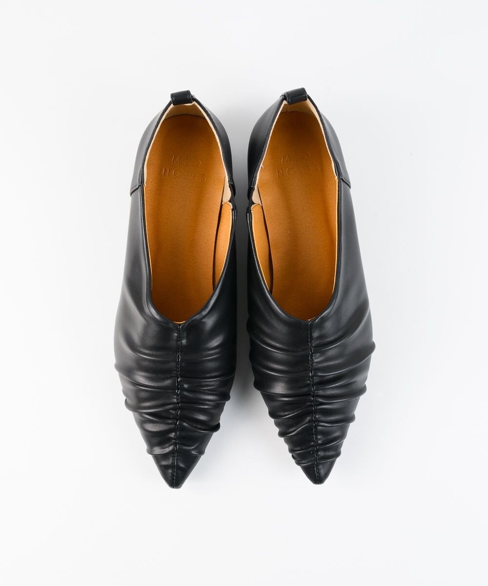 BONTRE 【MIONOTIS/ミオノティス】センターギャザーパンプス/552B 