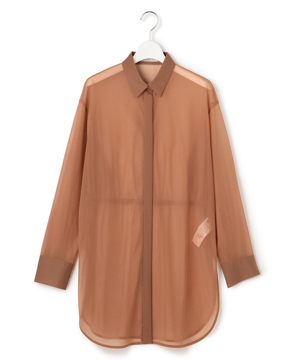 ICB L ハイゲージチュール ロングシャツ 