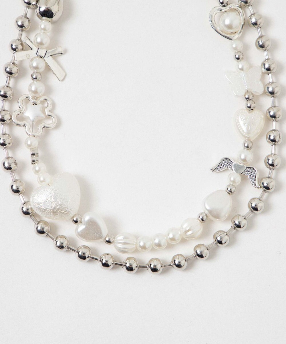 WEGO 2wayチェーンビーズストラップ 