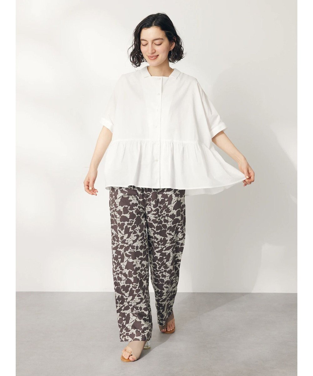 CRAFT STANDARD BOUTIQUE ペプラムブラウス 