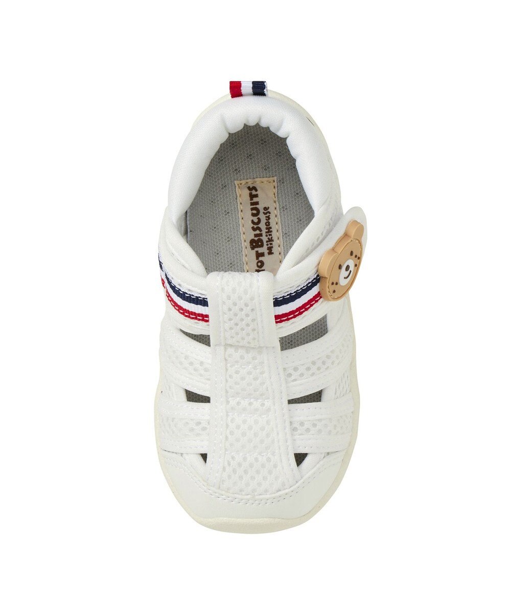 MIKI HOUSE HOT BISCUITS 【13-17cm】ダブルラッセル 水抜けサンダル 