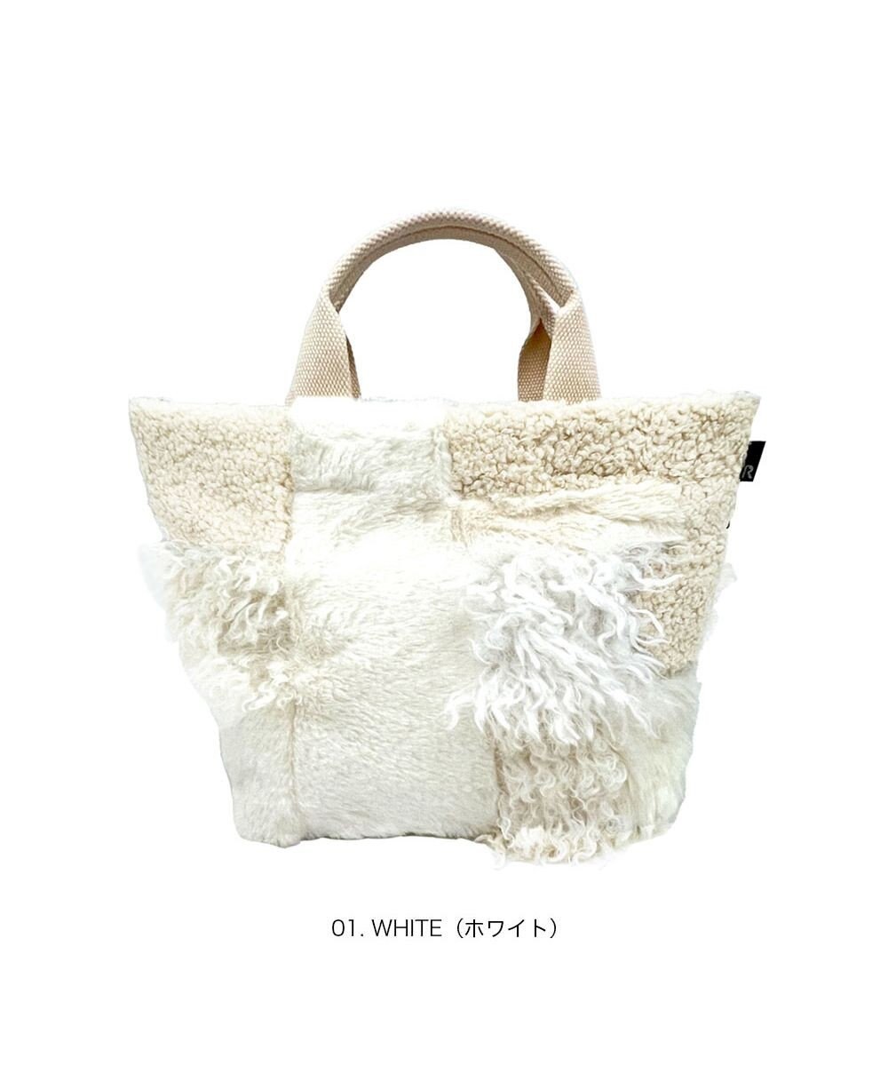 ROOTOTE 3652【フェイクファーのパッチワーク】SC.デリ.ツグツグ-A 