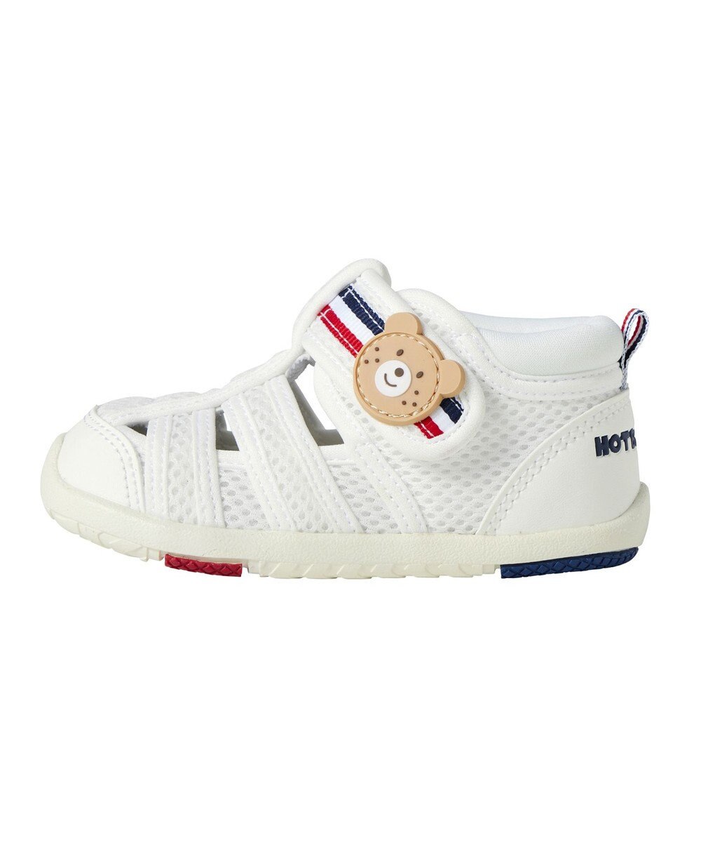 MIKI HOUSE HOT BISCUITS 【13-17cm】ダブルラッセル 水抜けサンダル 