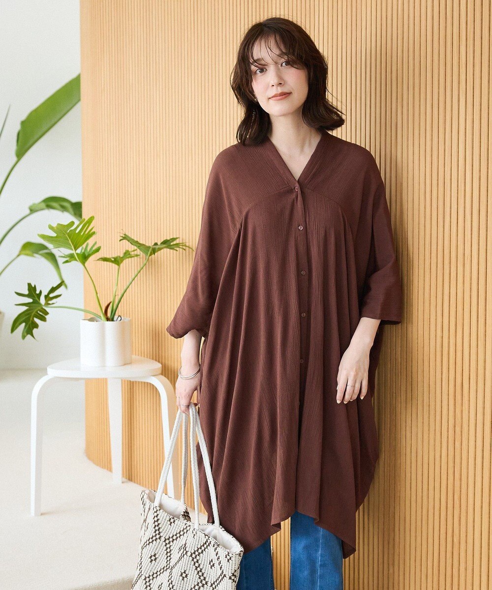 Green Parks Ｉ　レーヨンクレープチュニック 