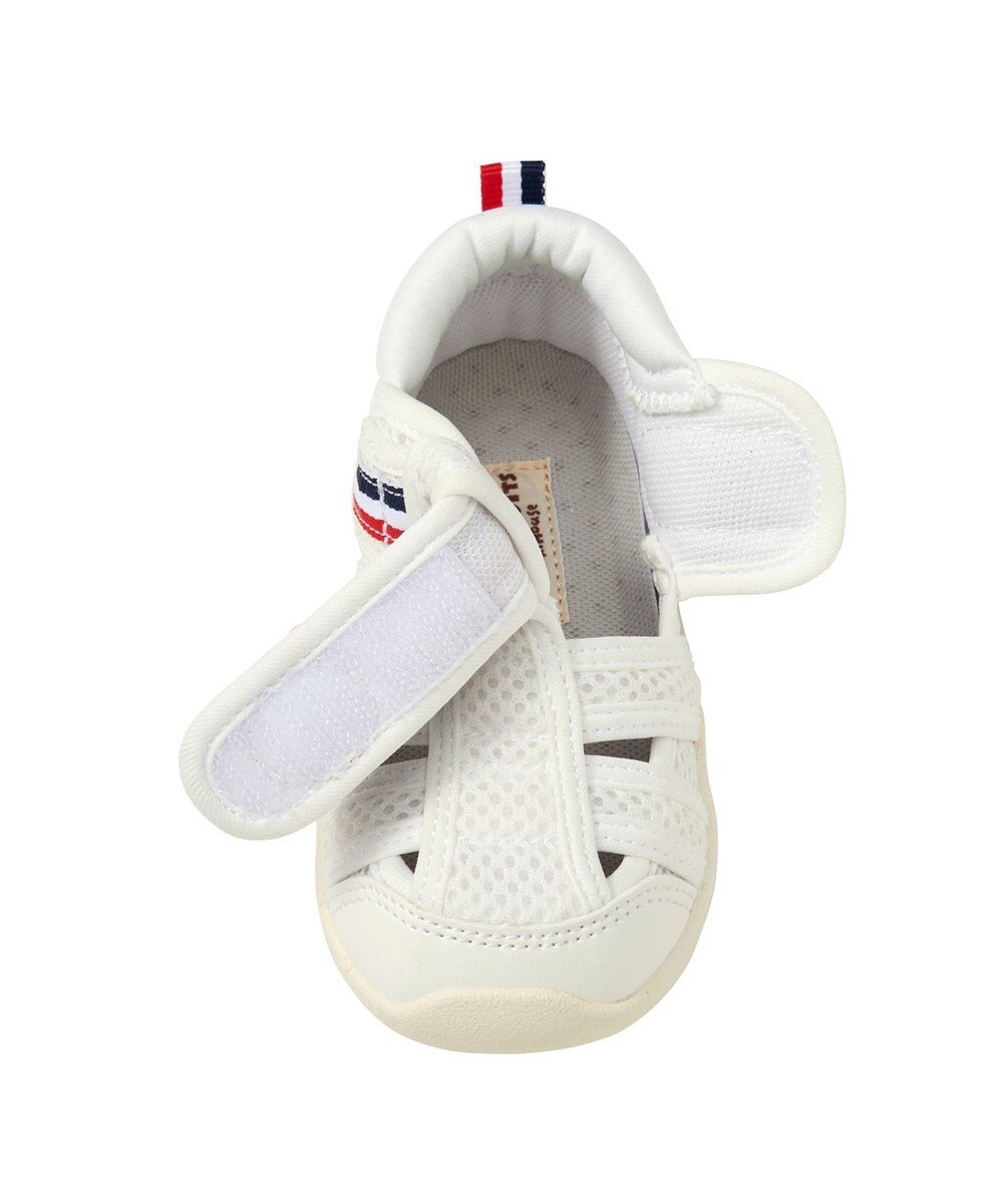 MIKI HOUSE HOT BISCUITS 【13-17cm】ダブルラッセル 水抜けサンダル 