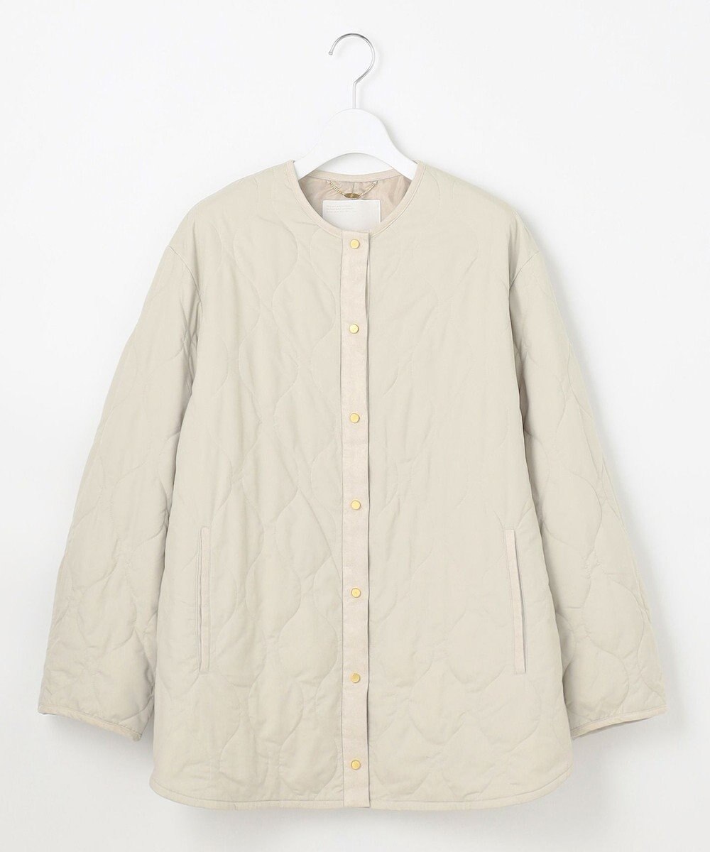 自由区 S 【洗える】パディングキルト アウター 