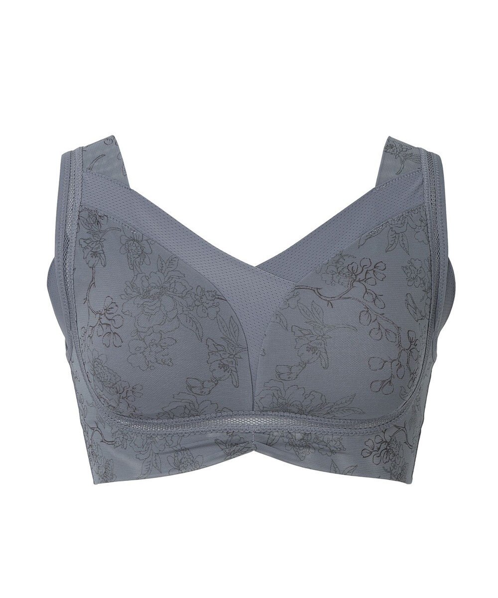 BRADELIS New York 【Yukine inc. 】ゆきねえモアソフト快適フルカップブラ23 接触冷感 吸汗速乾で快適に補正するノンワイヤーブラ 