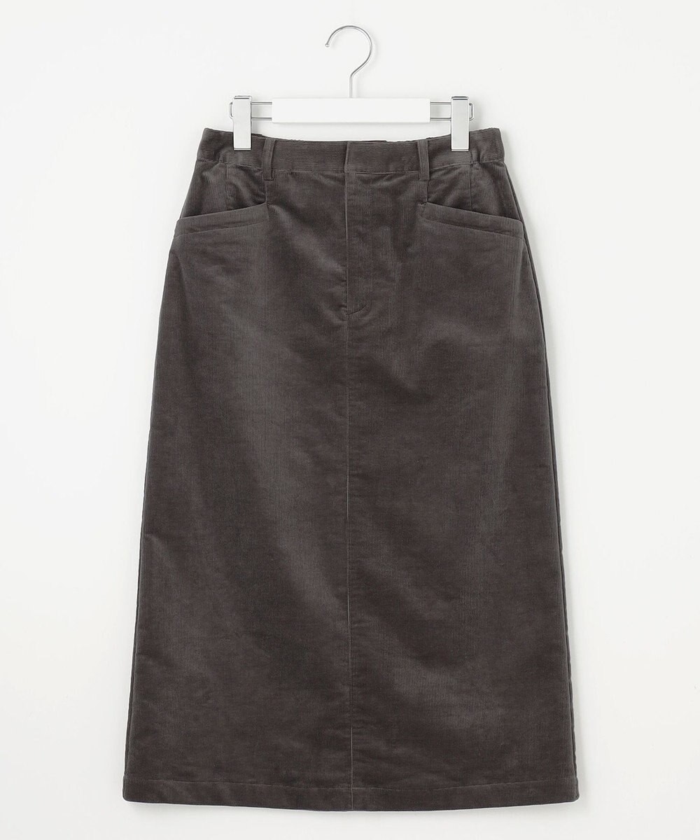 J.PRESS LADIES 【洗える】ハイブリッドAIRDUROY スカート 