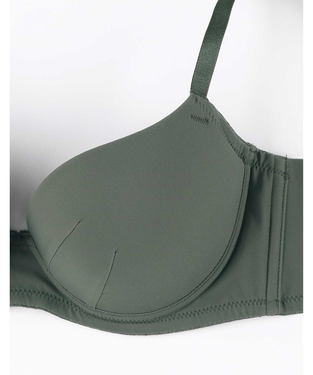 AMPHI 【NAILS INCコラボ】 ノンワイヤーブラ 谷間をメイク 脇高設計 背中をスムージング Aカップあり 【BRAGENIC ブラジェニック スムージングタイプ】 ブラジャー ブラ ワイヤレス BMI245 アンフィ／ワコール 