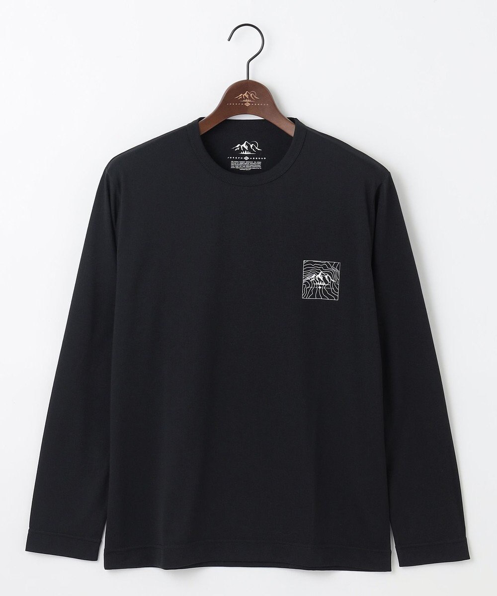 JOSEPH ABBOUD MOUNTAIN 【吸水速乾/消臭性】デオドライ天竺 ロングスリーブ Tシャツ 