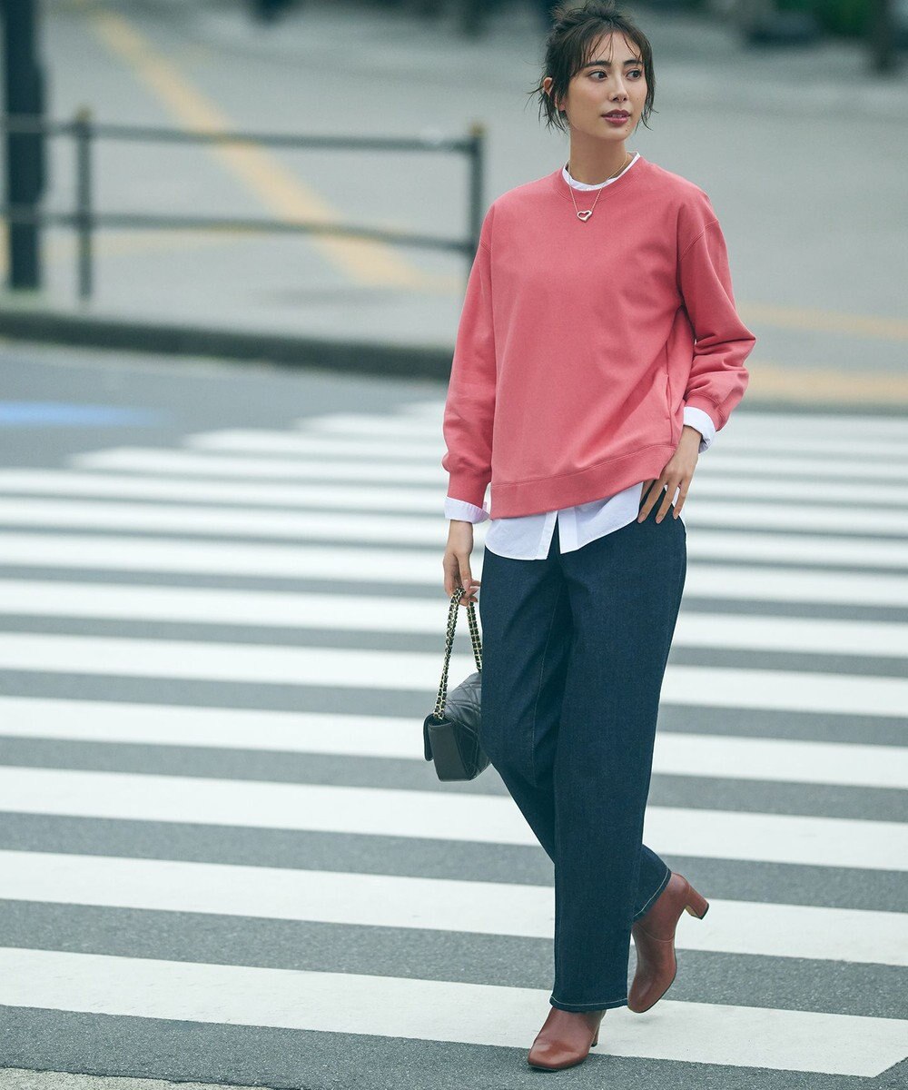 23区 【CLASSY.6月号掲載/洗える】23区DENIM コクーンシルエット パンツ 