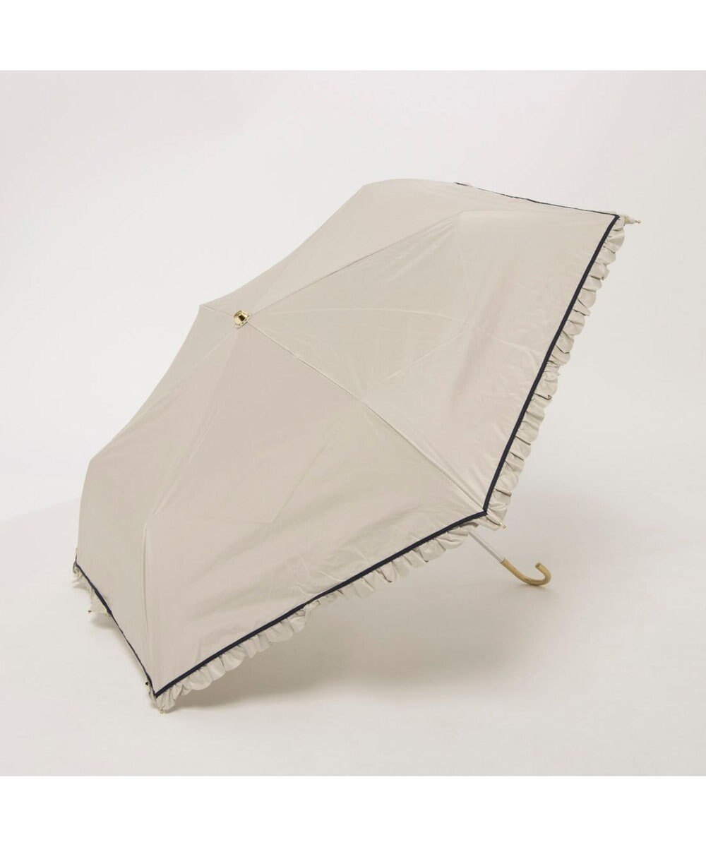 UNBILLION カシュネ cachenez / PUヒートカットフリル3段折りたたみ傘 
