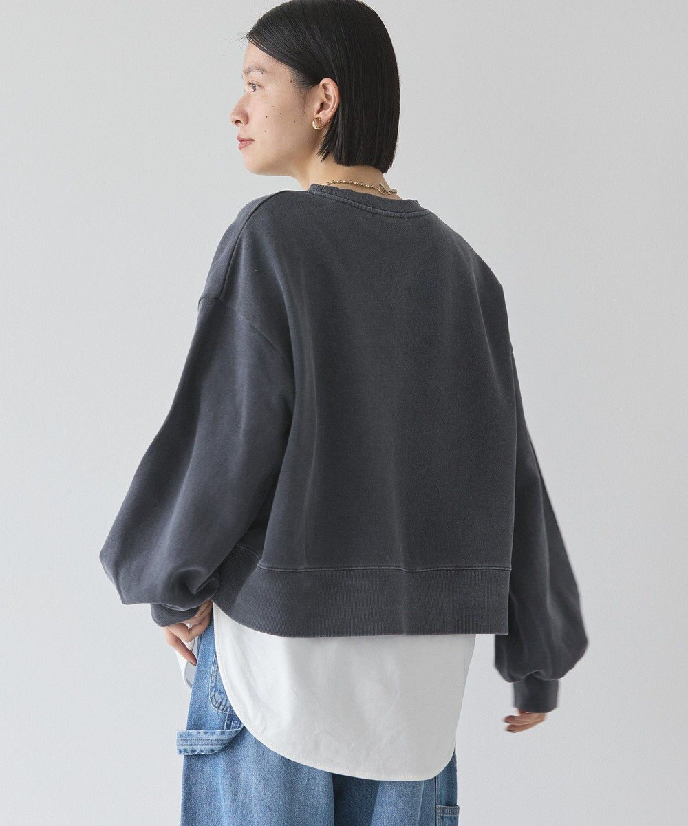 AMERICAN HOLIC ピグメントショートスウェット 