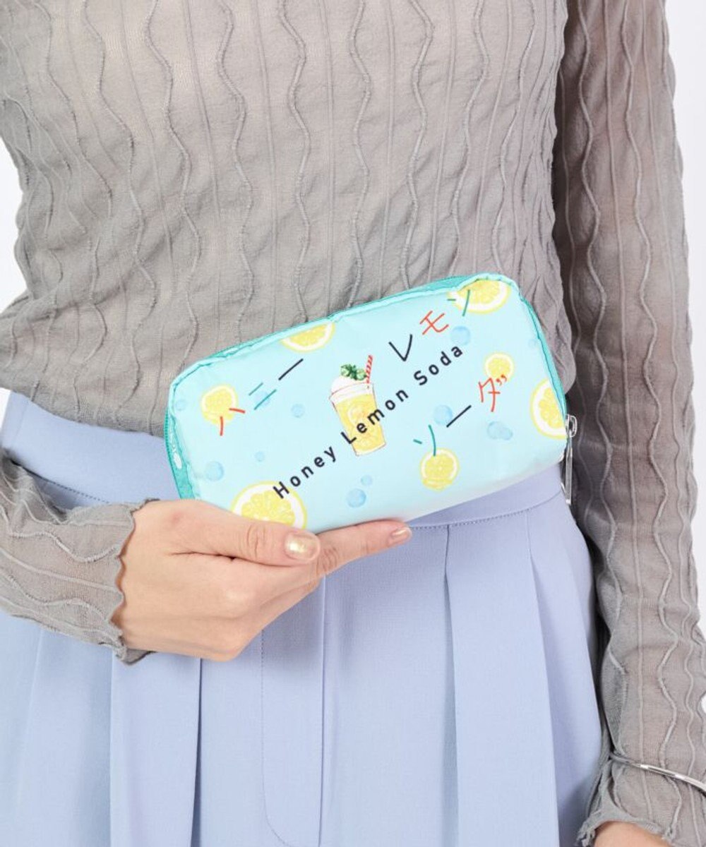 LeSportsac 【ハニーレモンソーダ】RECTANGULAR COSMETIC/ハツコイレモン 