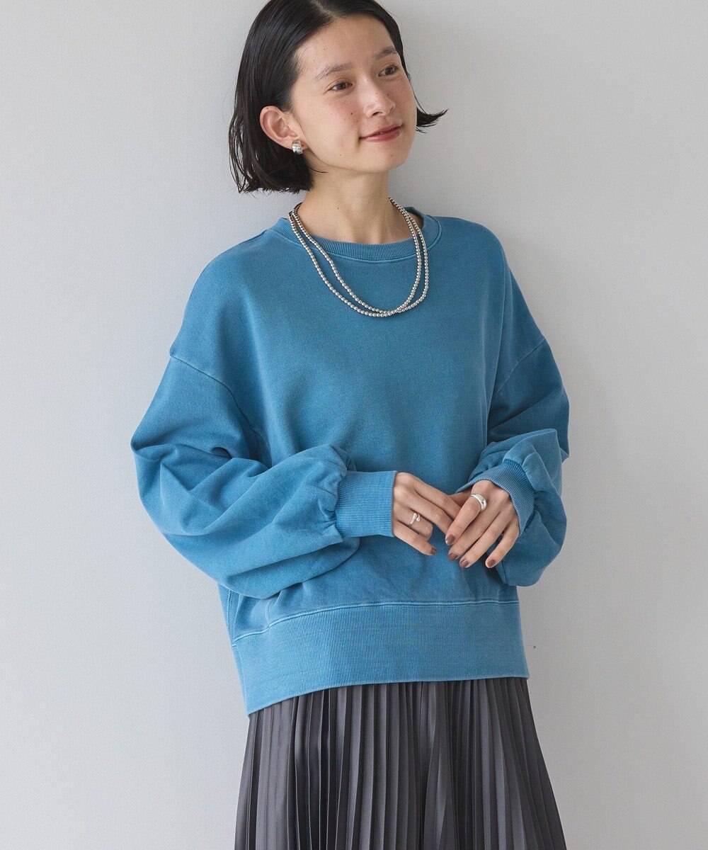 AMERICAN HOLIC ピグメントショートスウェット 