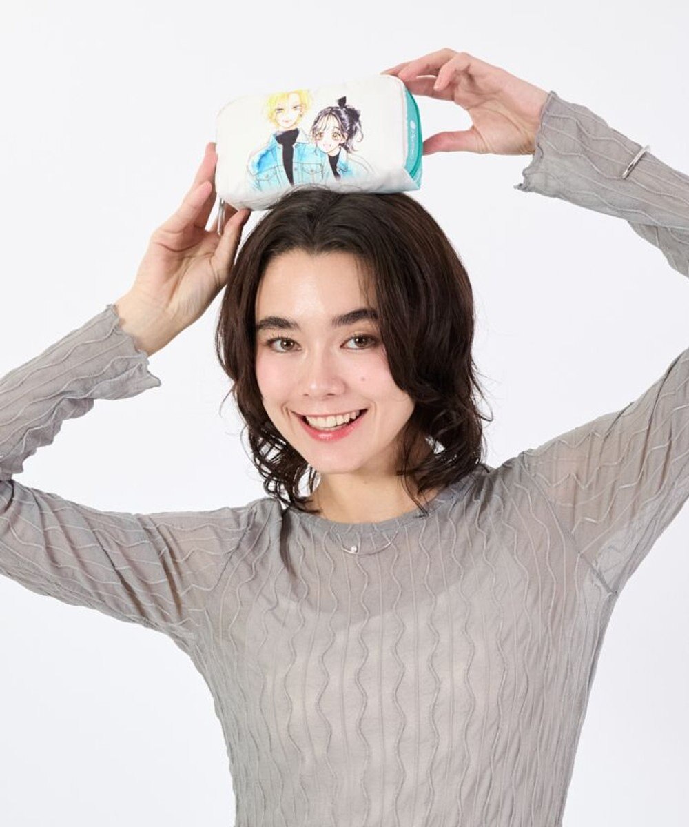 LeSportsac 【ハニーレモンソーダ】RECTANGULAR COSMETIC/ハツコイレモン 