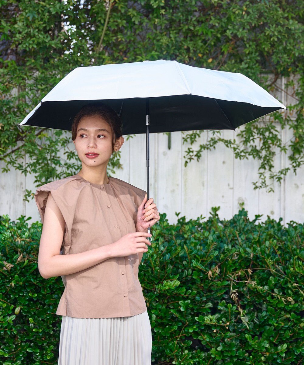 MOONBAT 【3秒で折りたためる日傘/自動開閉】 遮光100% 晴雨兼用 折りたたみ傘 ウラワザ 