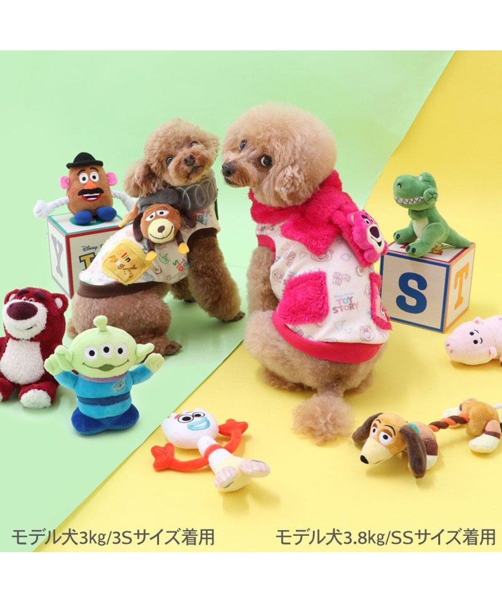 PET PARADISE ディズニー トイ・ストーリー　スリンキー マフラー付き トレーナー  小型犬 