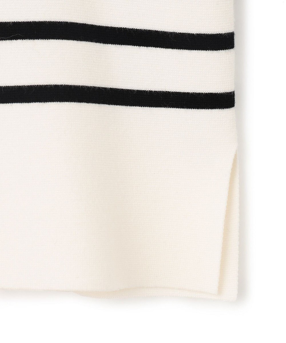 23区 【洗える】ヴィスコースストレッチ ミラノリブ ニット 