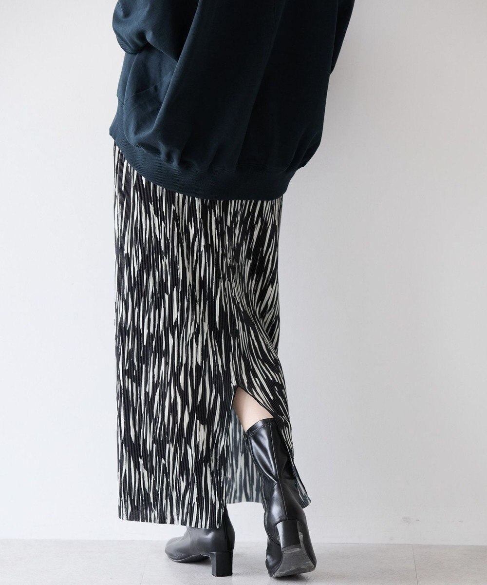 AMERICAN HOLIC セルフカットプリーツタイトスカート 