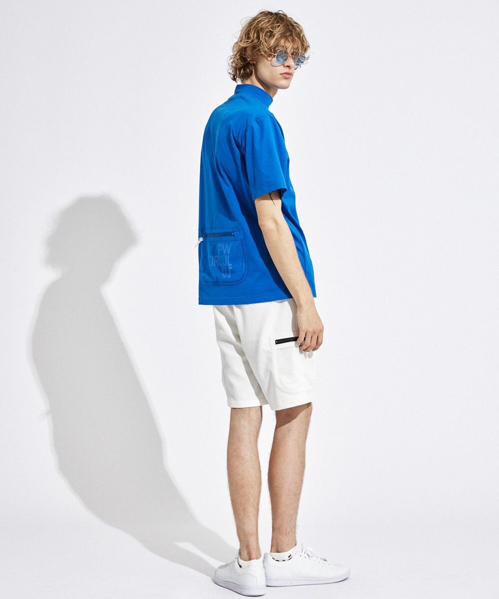 PW CIRCULUS 【UVカット / 吸水速乾 / 伸縮性抜群】【MEN】メッシュポケットモック 