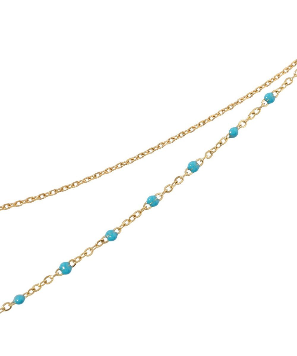 AMERICAN HOLIC 【ステンレス】プチトップカラーMIX2連ネックレス 