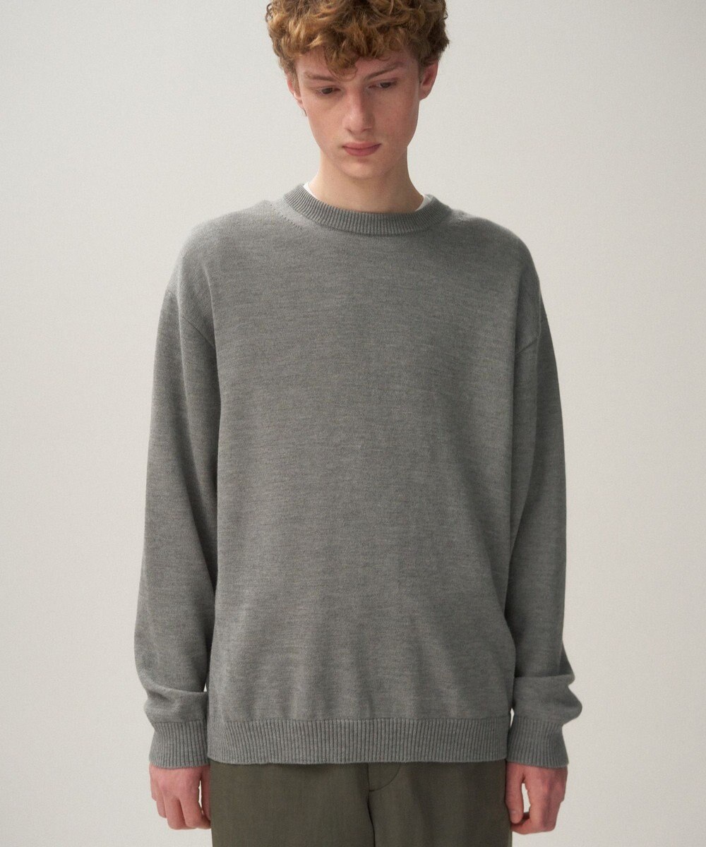 ATON WOOL WASHI | クルーネックセーター - UNISEX 