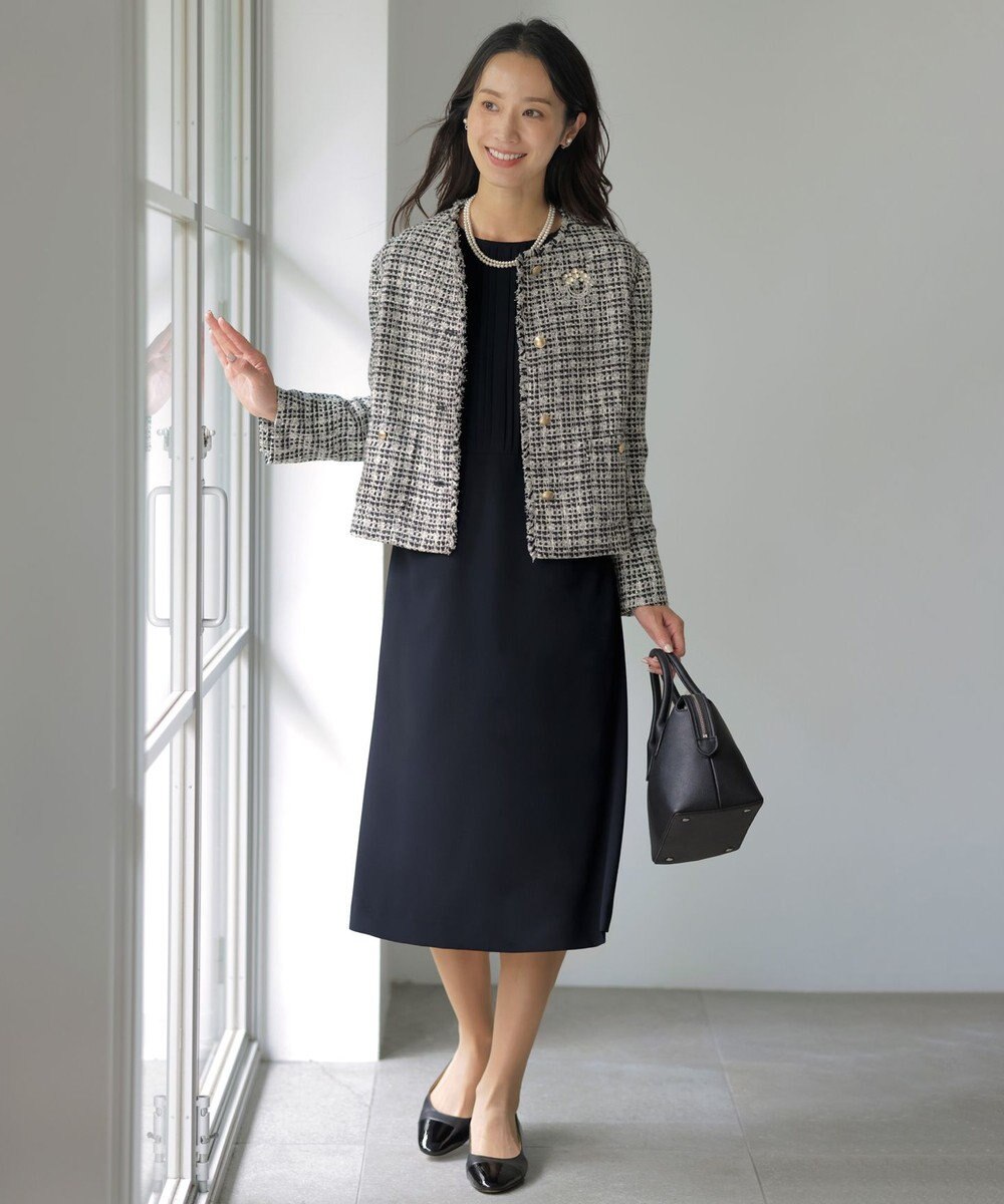 J.PRESS LADIES 【WEB限定】リバーシブルパール イヤリング 