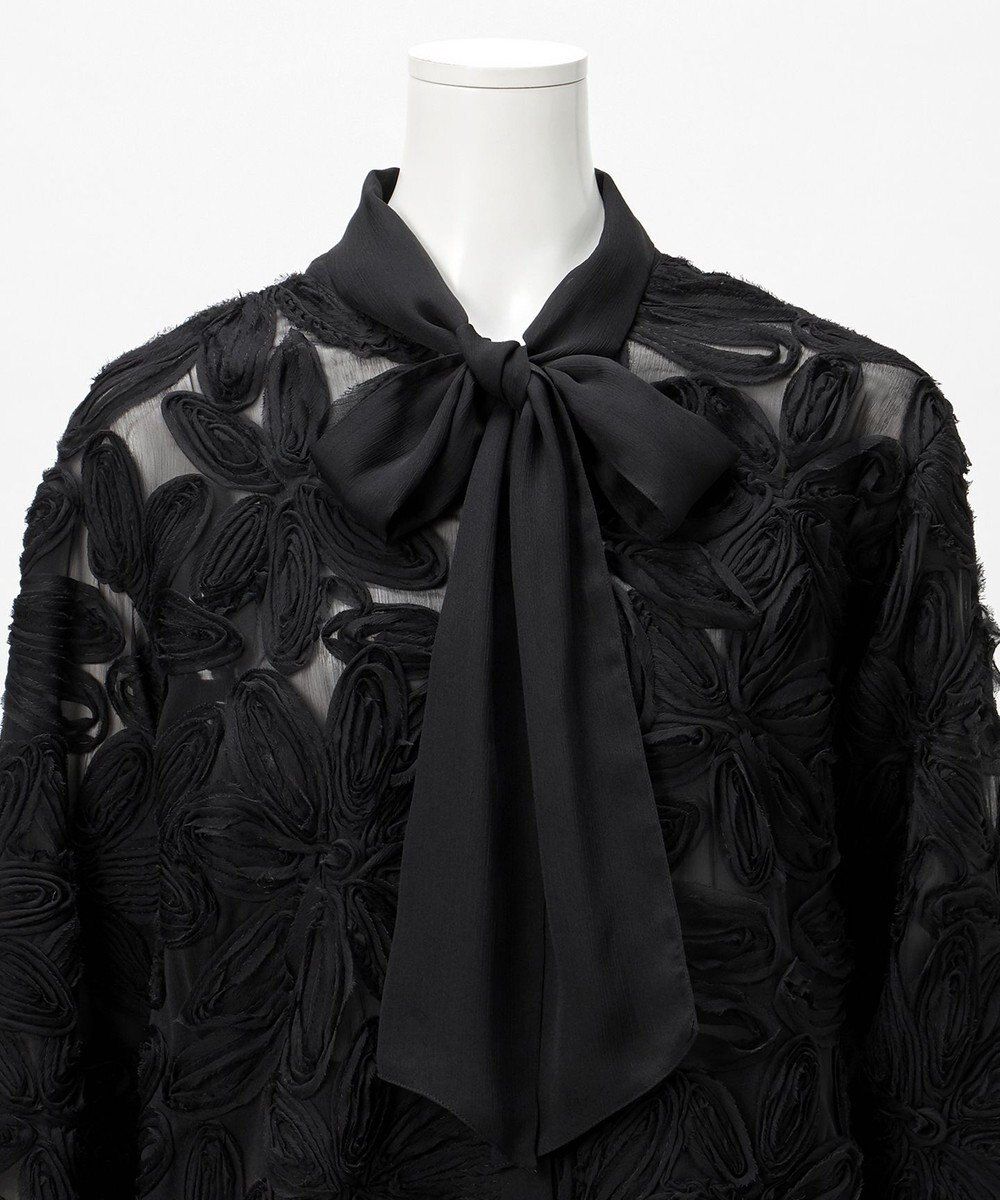 23区 【GOLD LABEL/見上愛さん着用】テープエンブロイダリー ブラウス 