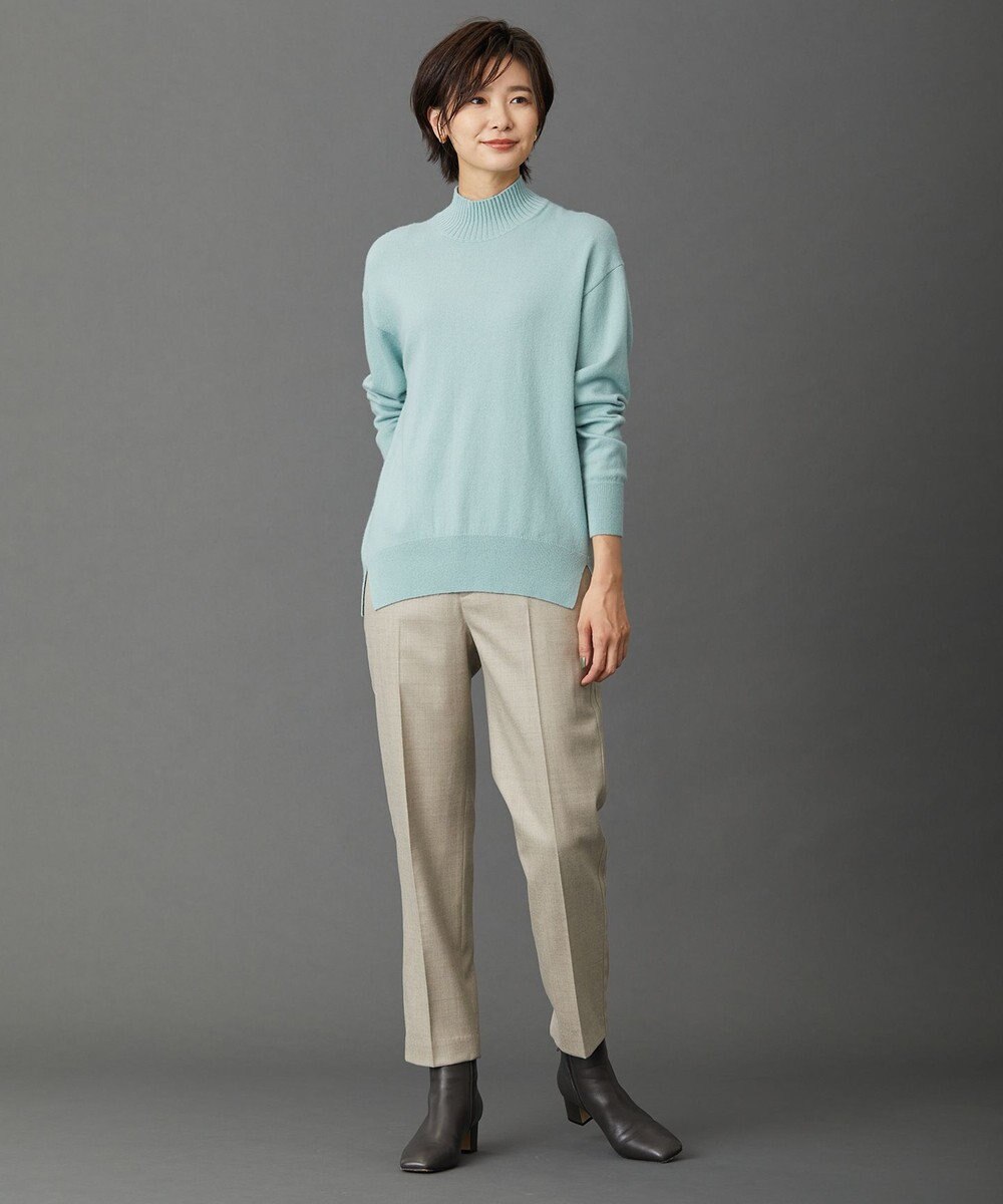 J.PRESS LADIES 【洗える・WEB限定カラーあり】CASHMERE BLEND ハイネック ニット 
