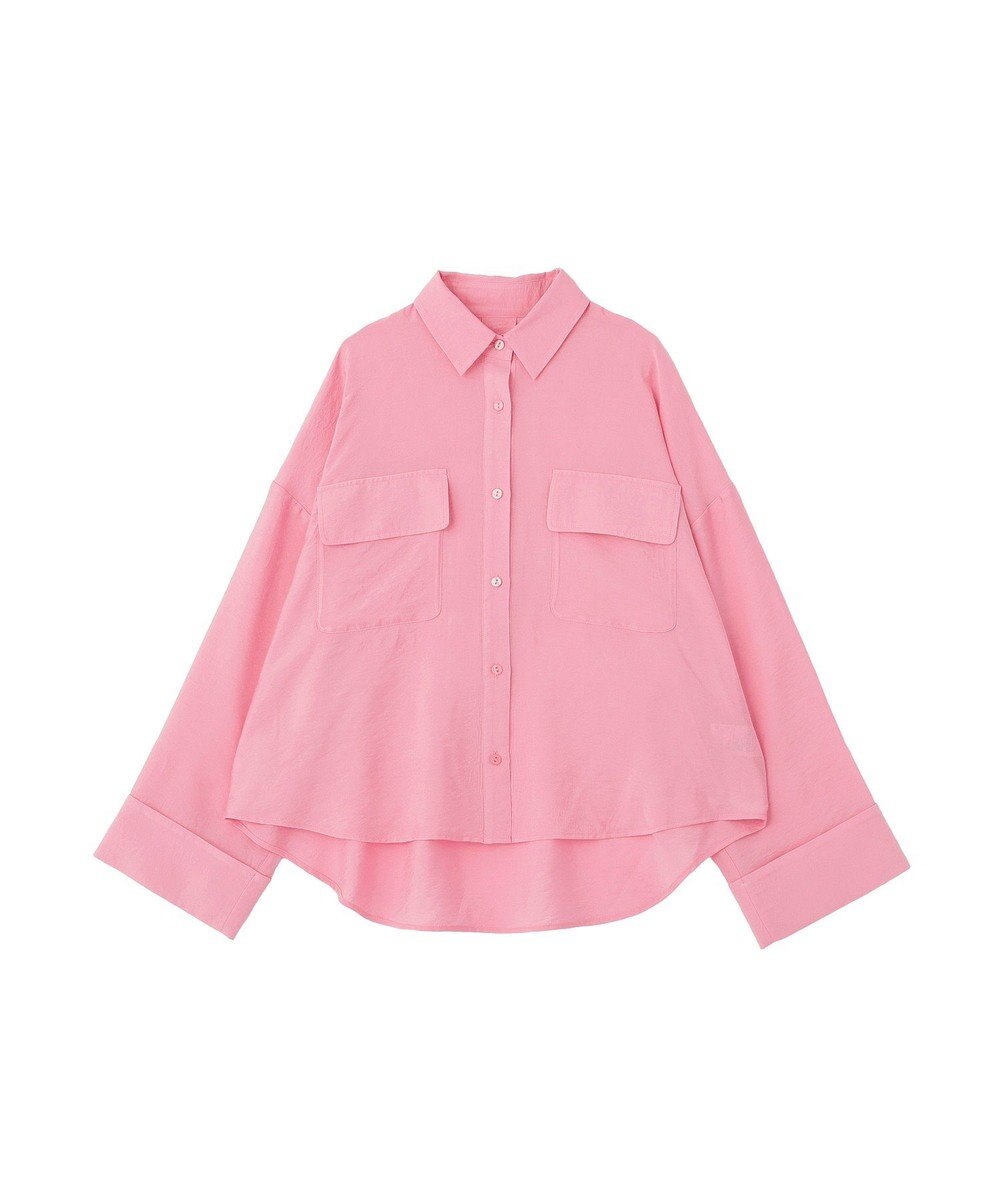 earth music&ecology Ｗポケットシャツ 