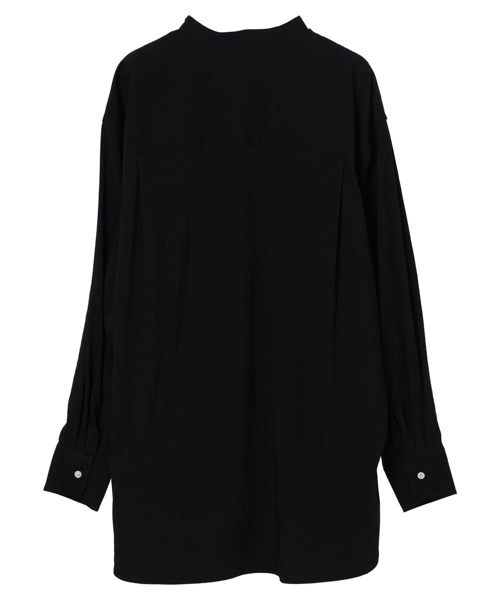 CRAFT STANDARD BOUTIQUE レーヨンデシンバンドカラーシャツ 