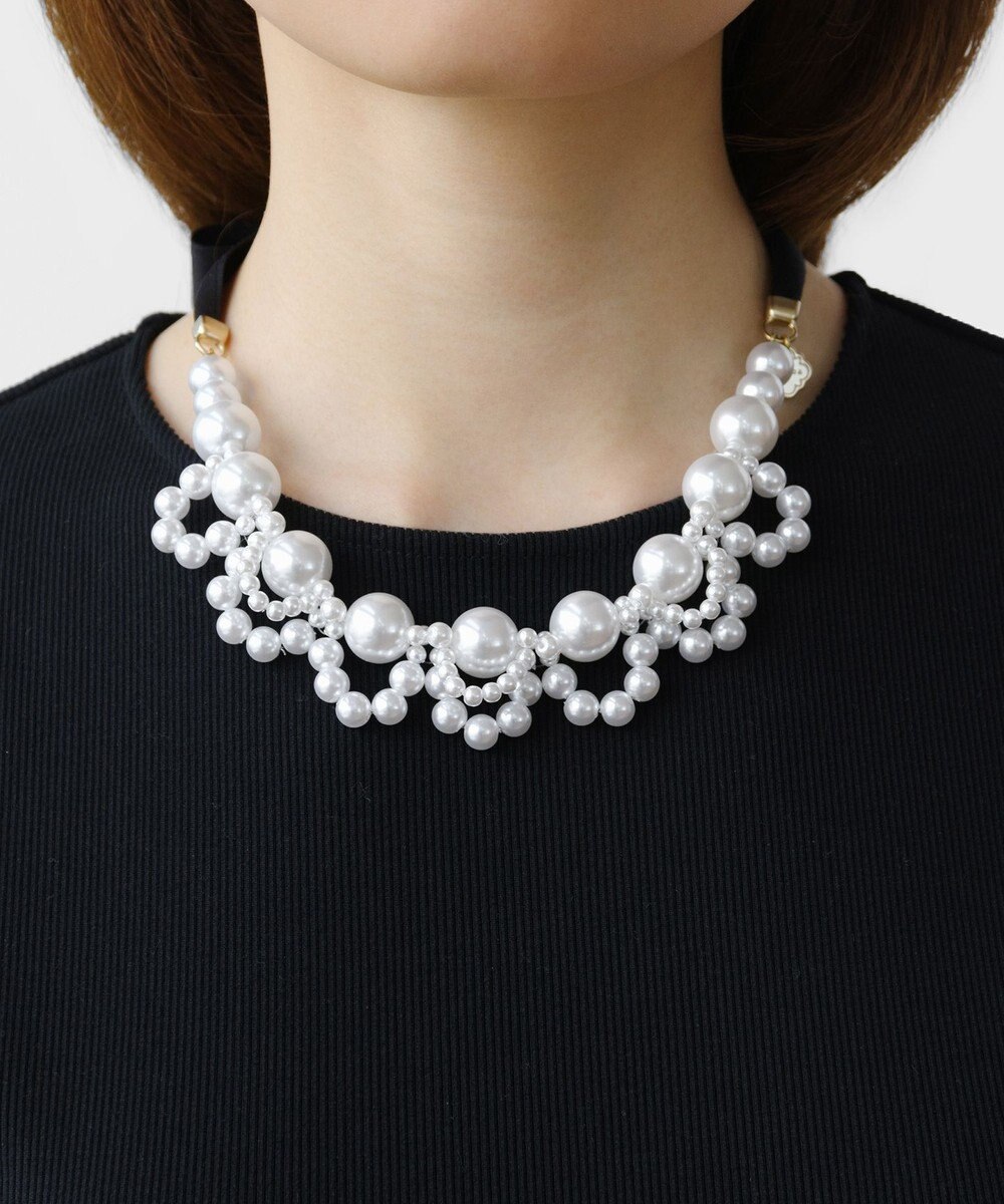 LACE PEARL NECKLACE ネックレス / TOCCA | ファッション通販 【公式 