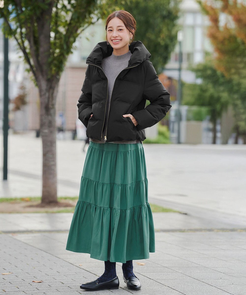 Tiaclasse 【洗える】配色ニットトップスプルオーバー 