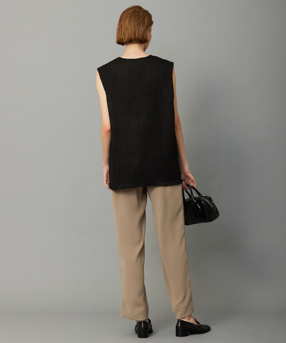 ICB スラブヤーンツイード ベスト 