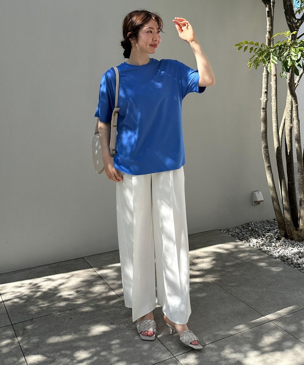 UNFILO 【11サイズ展開】 BEAUTY MOVE タックワイドパンツ 