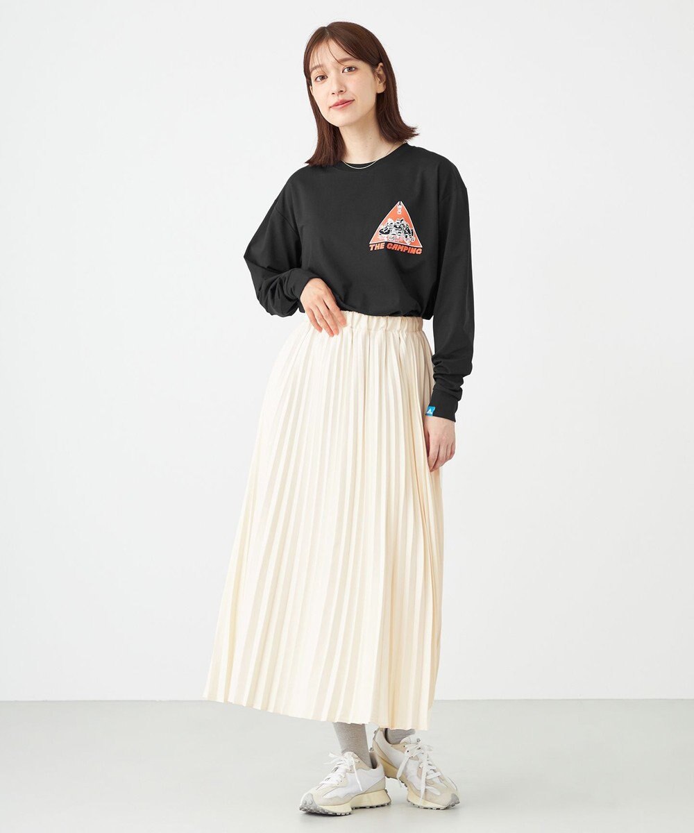 SHARE PARK LADIES 【UNISEX】UVカット アートコラボロングTシャツ〈CAMP〉（S・Mサイズ） 