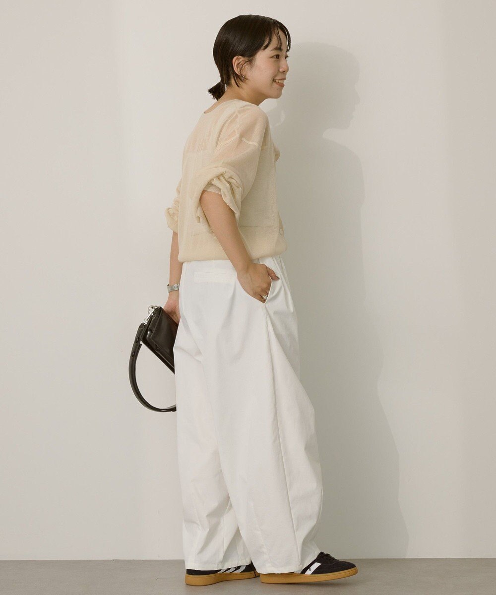 AMERICAN HOLIC 【WEB限定】【接触冷感】2WAYシアーニットカーディガン 