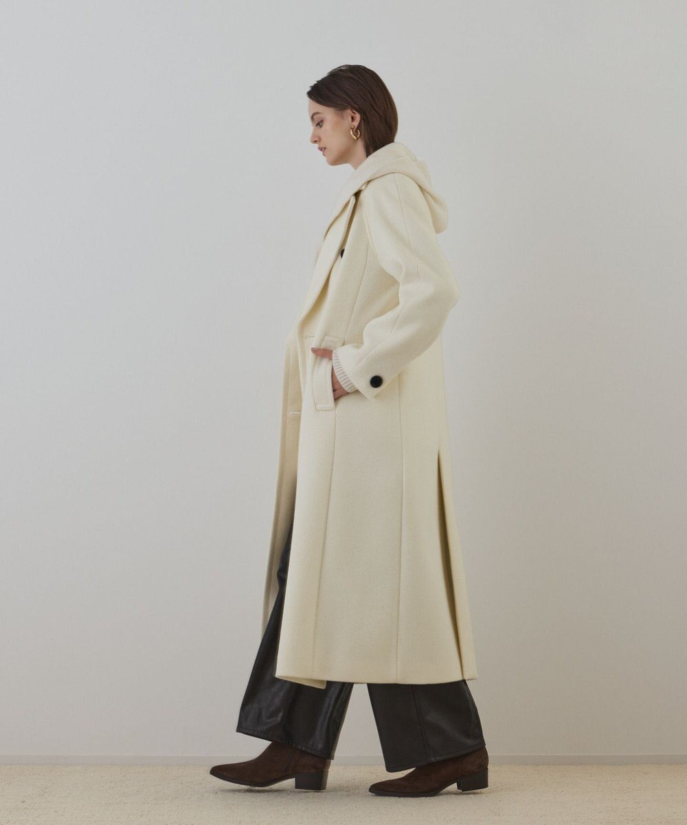 GRACE CONTINENTAL ショートビーバーロングコート 