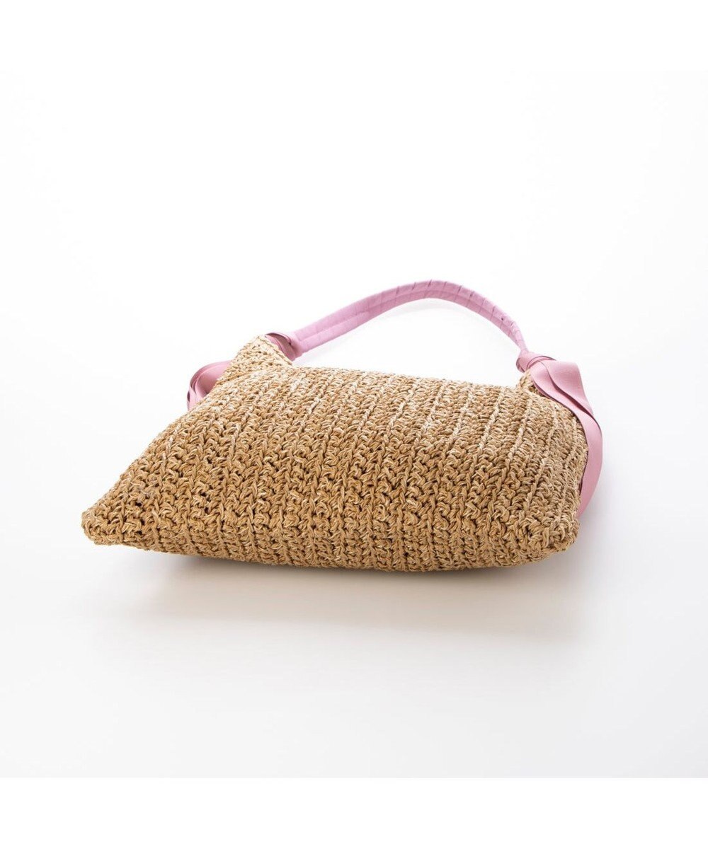 UNBILLION カシュカシュ cachecache / 下がりグログラン柄編みトートバッグ 