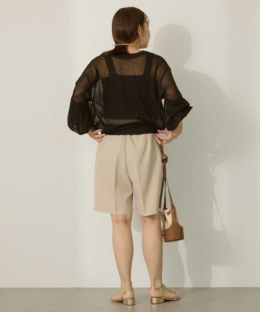 AMERICAN HOLIC 【WEB限定】【接触冷感】2WAYシアーニットカーディガン 