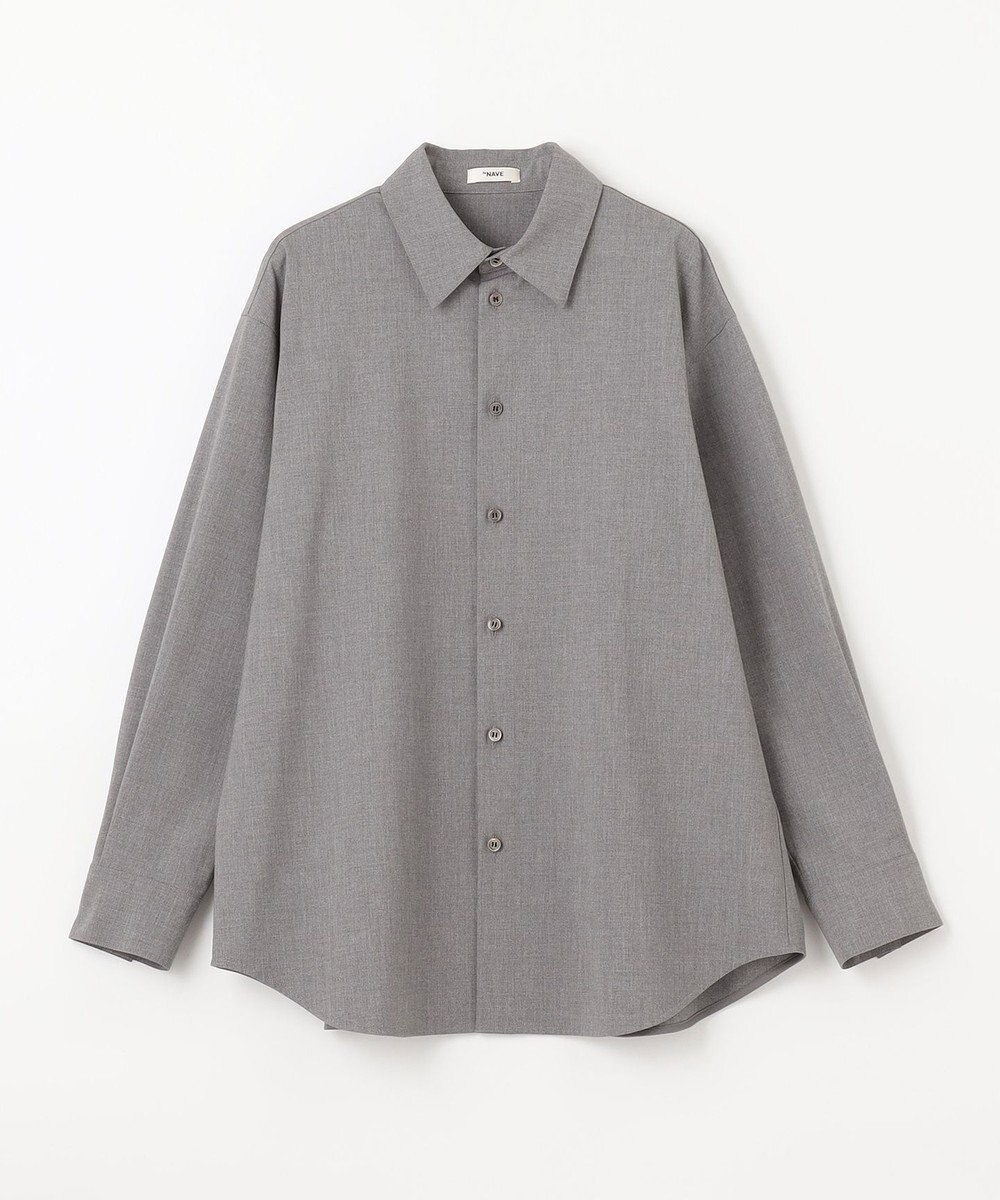 NAVE 【ReNAVE】ウォッシャブルツイル シャツ 