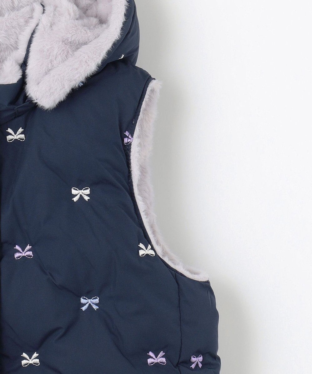 ANY KIDS 中綿リバーシブルベスト 