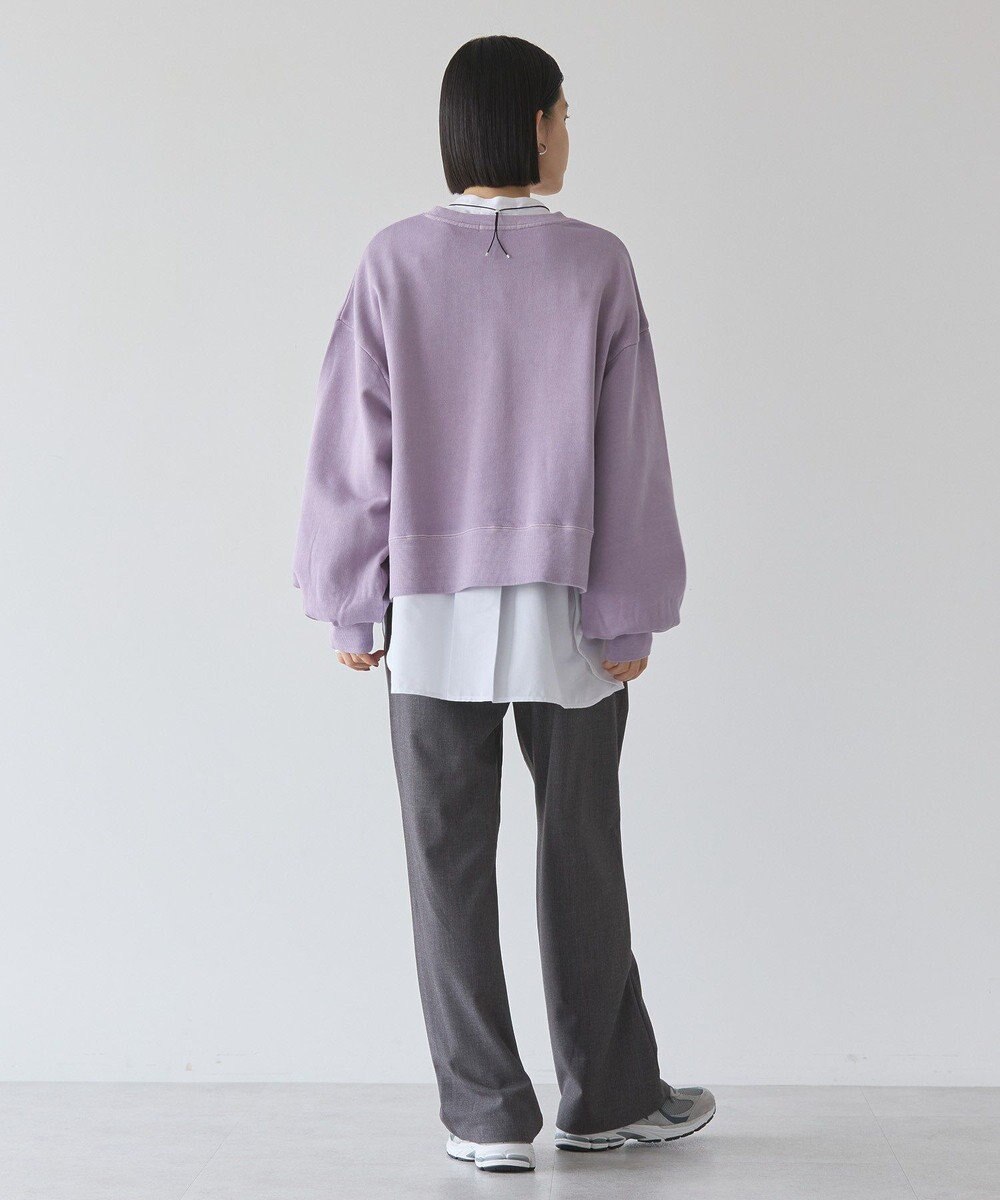 AMERICAN HOLIC ピグメントショートスウェット 