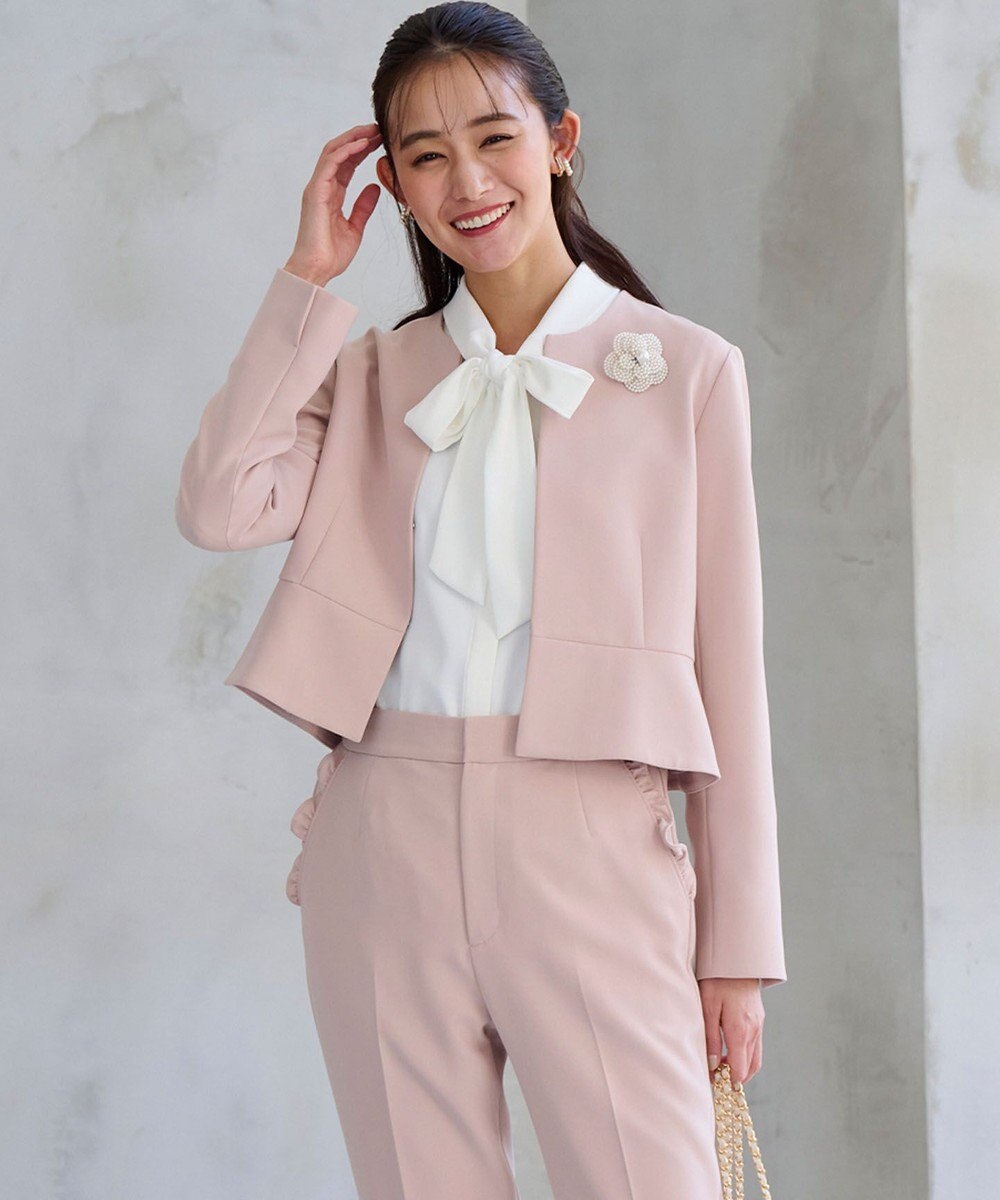 組曲 パールフラワーコサージュ 