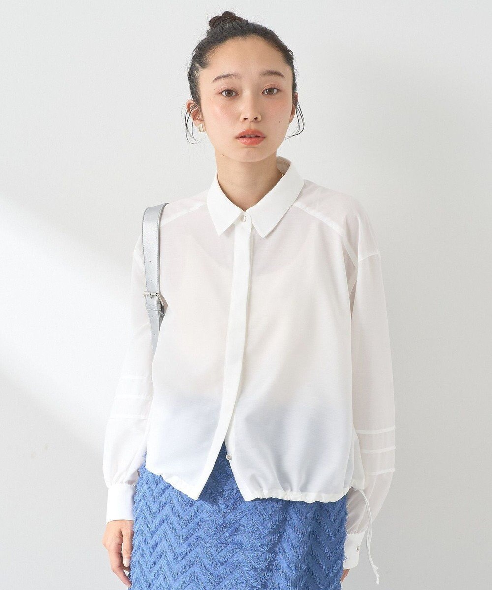 earth music&ecology タックスリーブシャツ 