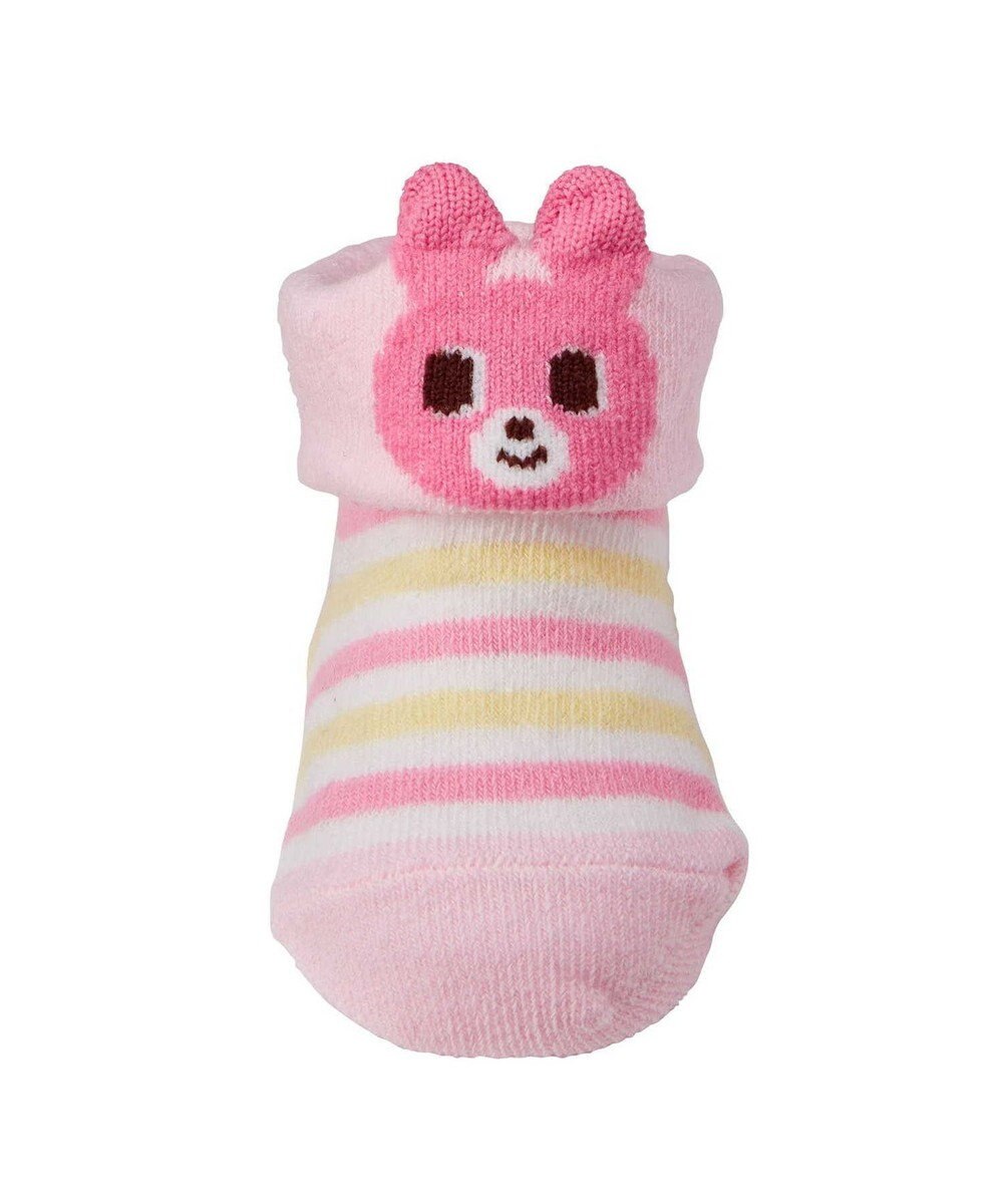MIKI HOUSE HOT BISCUITS 【9-11cm】 キャラクターお顔ベビーソックス 