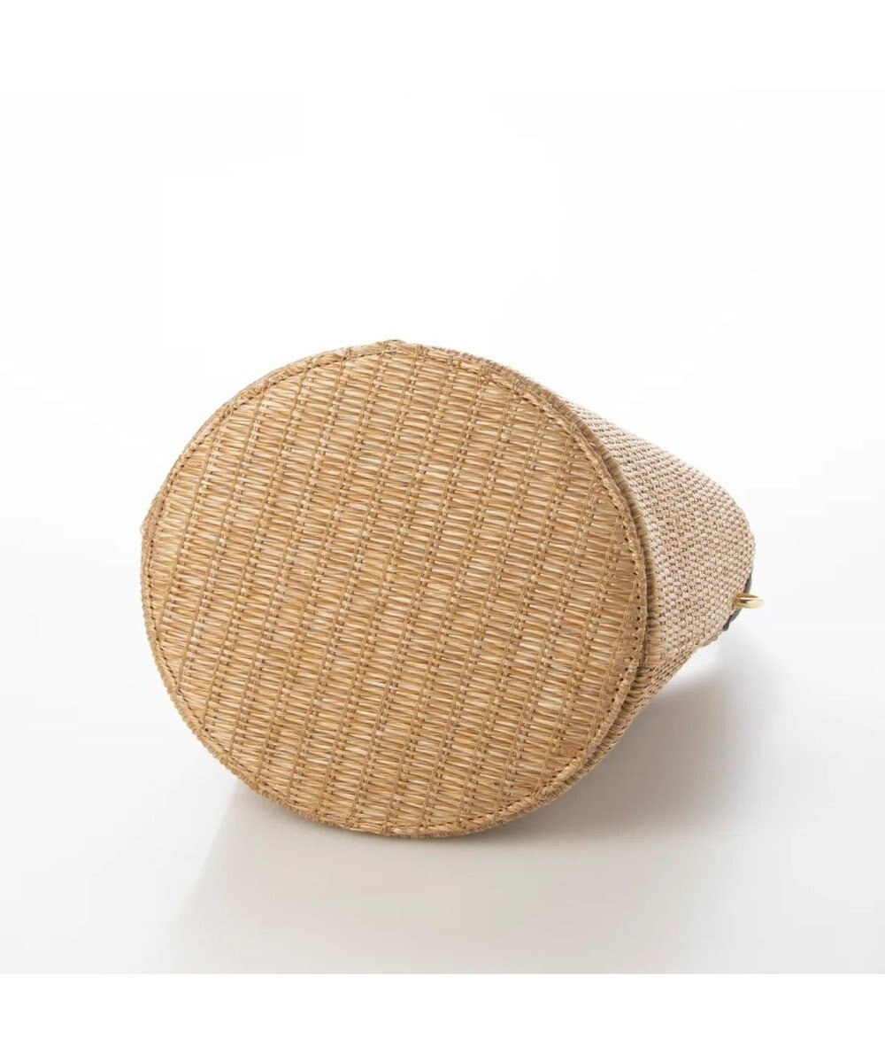 UNBILLION cachecache ジャガード巾着付きポリプロピレンバケツバッグ 